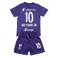 Al-Hilal Neymar Jr #10 Fußballbekleidung 3rd trikot Kinder 2024-25 Kurzarm (+ kurze hosen)